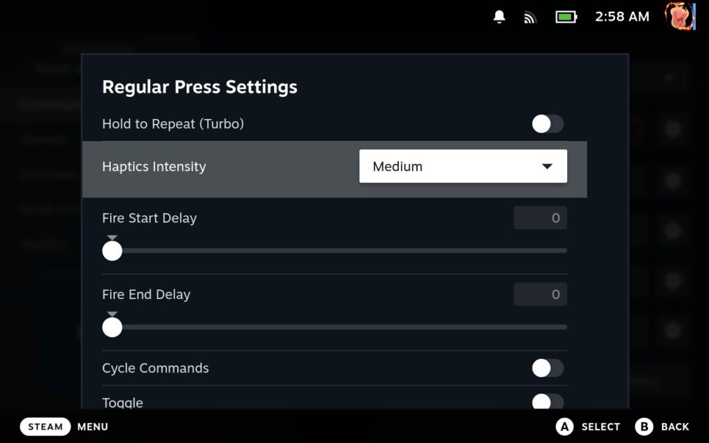 How To Set Steam Deck Trackpad for Quick HELLDIVERS 2 Strategem Inputs 7 HELLDIVERRS2Delays 2