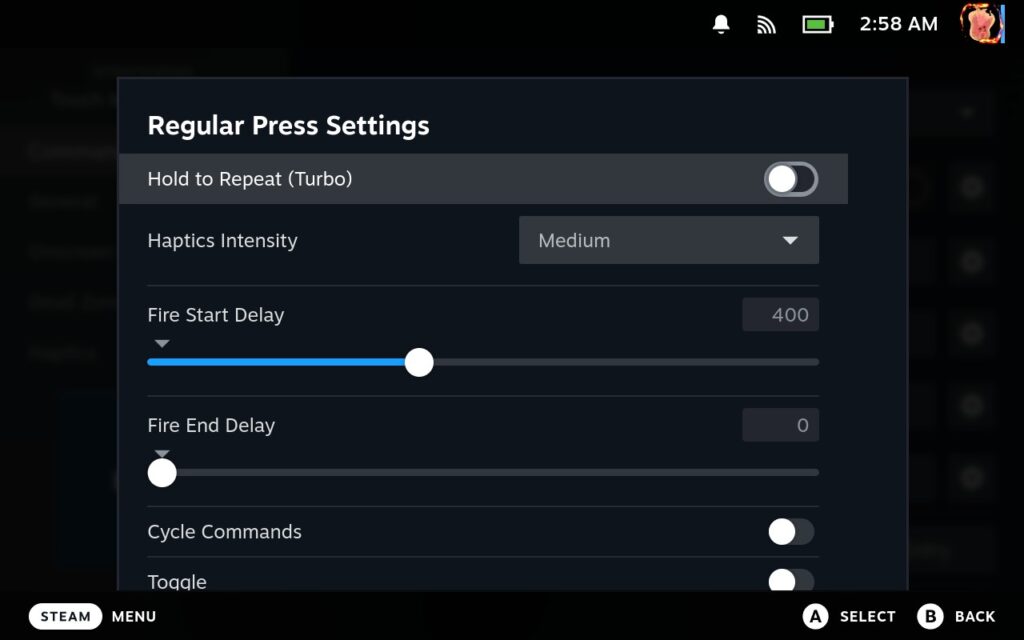 How To Set Steam Deck Trackpad for Quick HELLDIVERS 2 Strategem Inputs 9 HELLDIVERRS2Delays 4