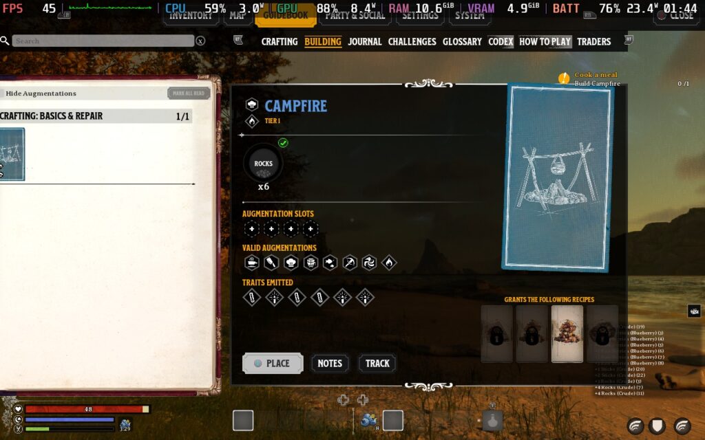 Nightingale is Playable on the Steam Deck, But it Has Issues 5 NightingaleMenuClipping