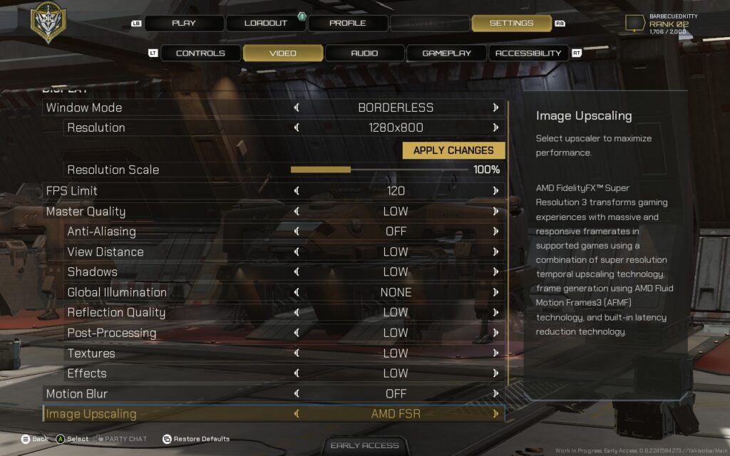 Starship Troopers: Extermination Gets FSR 3 Support 2 StarshipTroopersSettings