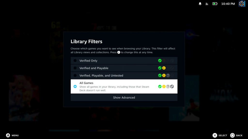 Cryobyte33: 20 GAME-CHANGING Tips & Tricks For Steam Deck! 2 vlcsnap 2024 02 22 14h23m19s267