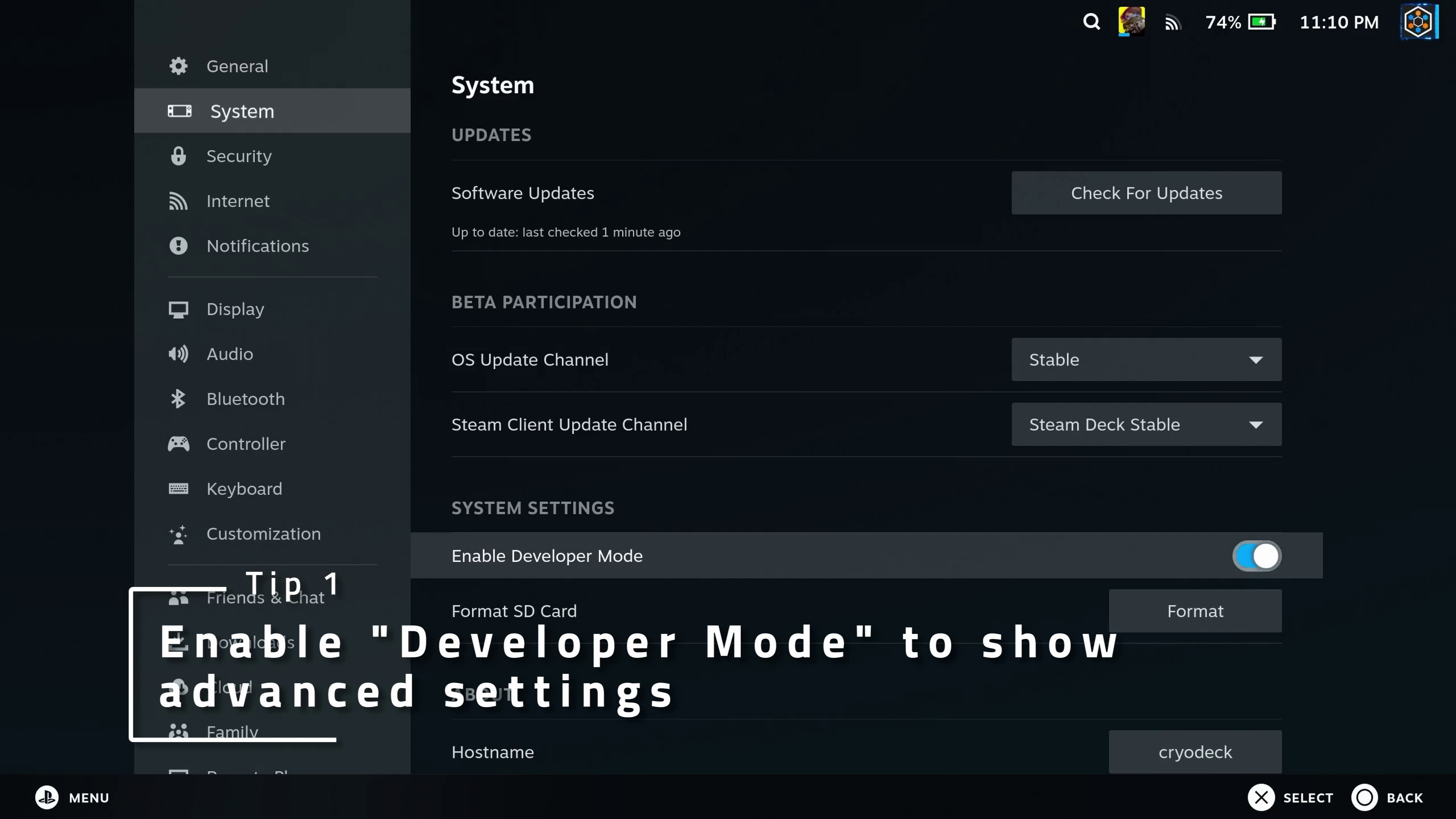 Cryobyte33: 20 More AMAZING Tips & Tricks For Steam Deck! 2 Right Image