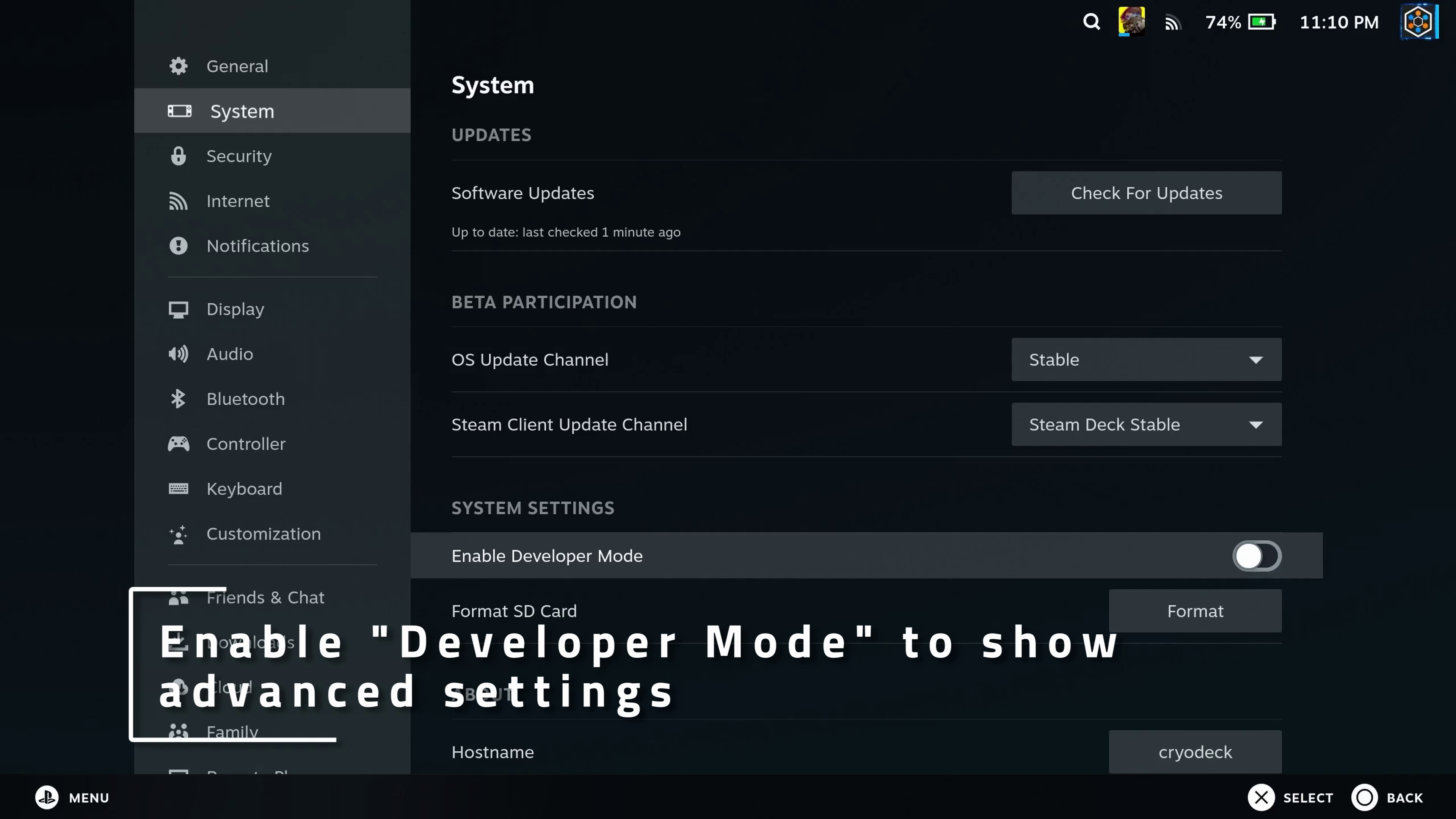 Cryobyte33: 20 More AMAZING Tips & Tricks For Steam Deck! 1 Left Image