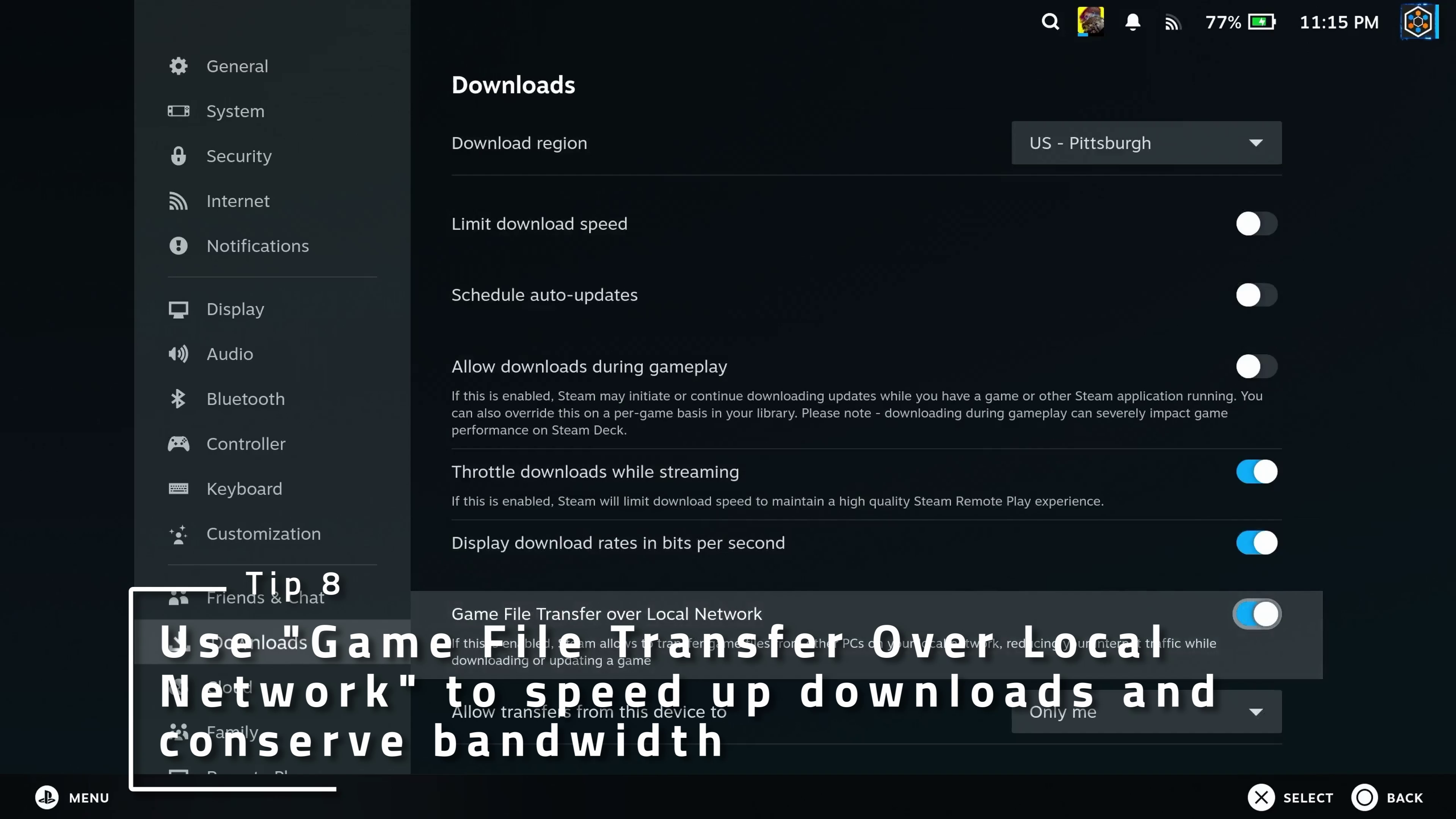 Cryobyte33: 20 More AMAZING Tips & Tricks For Steam Deck! 8 Right Image