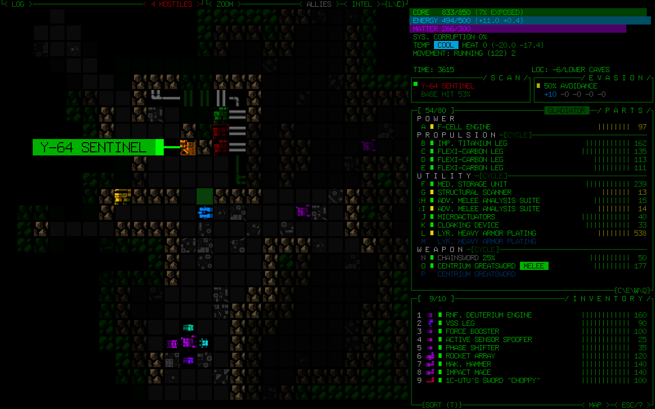 Cogmind Receives New Patch That Makes Text Easier to Read on the Deck! 3 Right Image