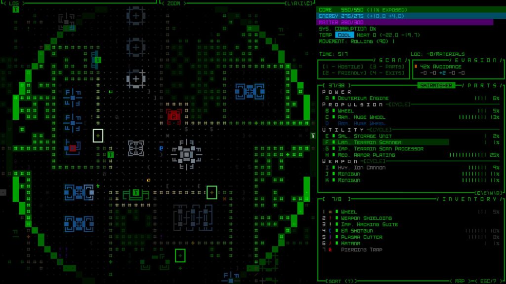 Cogmind Receives New Patch That Makes Text Easier to Read on the Deck! 5 CogmindStock2 1