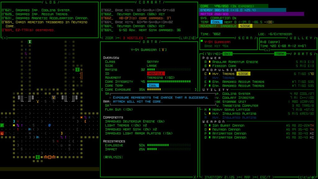 Cogmind Receives New Patch That Makes Text Easier to Read on the Deck! 4 CogmindStock3 1