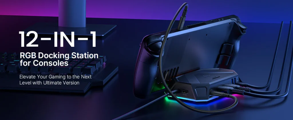 Get An Amazing 12-in-1 Steam Deck Dock For $30 Off From JSAUX For The Holidays 1 JSAUX RGB 12-in-1 Dock