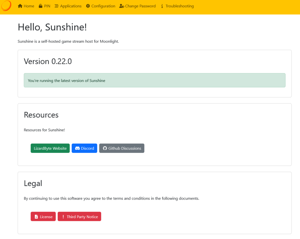 Sunshine Adds HDR Support and More in Newest Update 1 Screenshot 2024 03 05 at 01 43 55 Sunshine