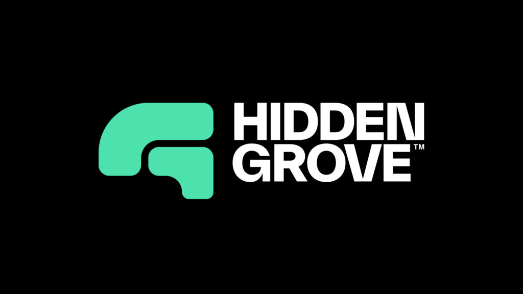 2024 Hidden Grove Logo Black 16x9