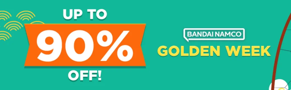 The Steam Golden Week Sales Have Amazing Steam Deck Deals! 1 Bandai Namco Golden Week Sale