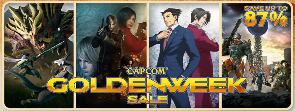The Steam Golden Week Sales Have Amazing Steam Deck Deals! 2 CapcomGoldenWeek2024