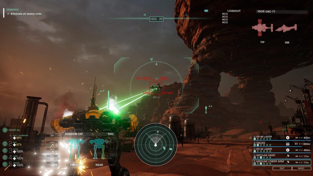 MechWarrior 5: Clans Gets First Gameplay Video + GDC Talk 2 Investigate Waypoint Bravo 071