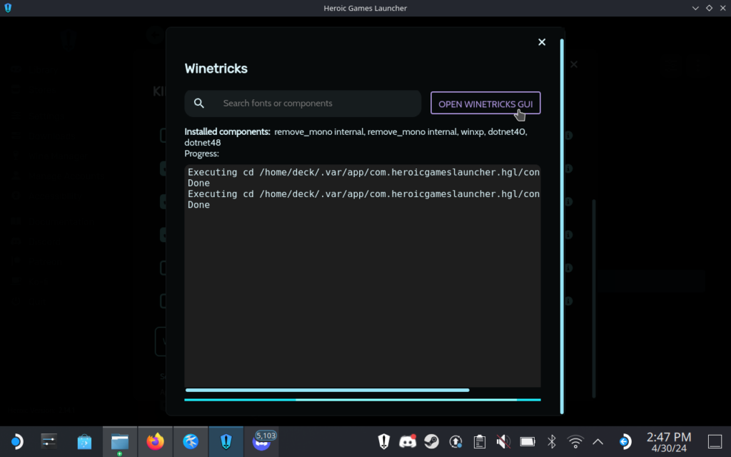 How to Play Kingdom Hearts 1.5 + 2.5 and 2.8 on Steam Deck 6 KingdomHeartsWinetricksGUI