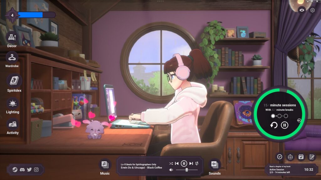 Boost Your Productivity and Relax with Spirit City: Lofi Sessions, Available Now! 2 SpiritCityStock2