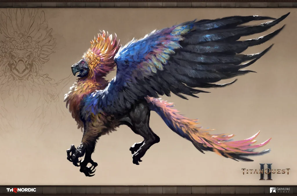 A Closer Look at Titan Quest II's Fantastical Creatures! 1 TitanQuestGryphon