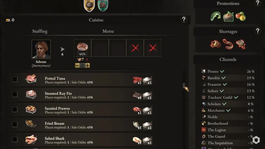 Wartales: The Tavern Opens! DLC is Out Now! 2 WartalesTavernStock2