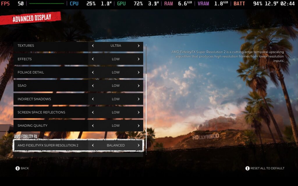 Dead Island 2 7 DeadIsland2PerformanceSettings2