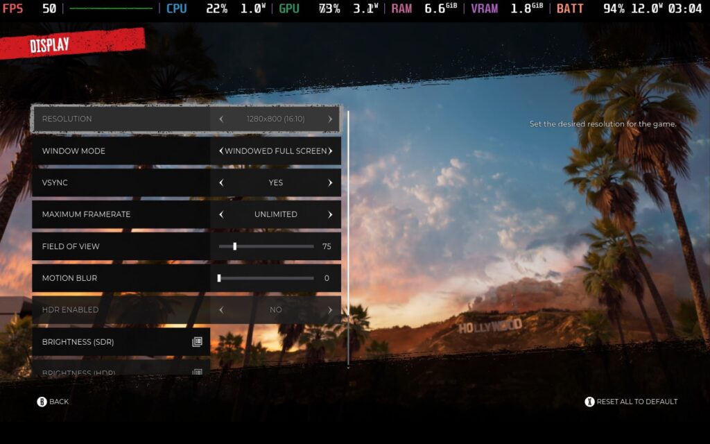 Dead Island 2 5 DeadIsland2Settings1