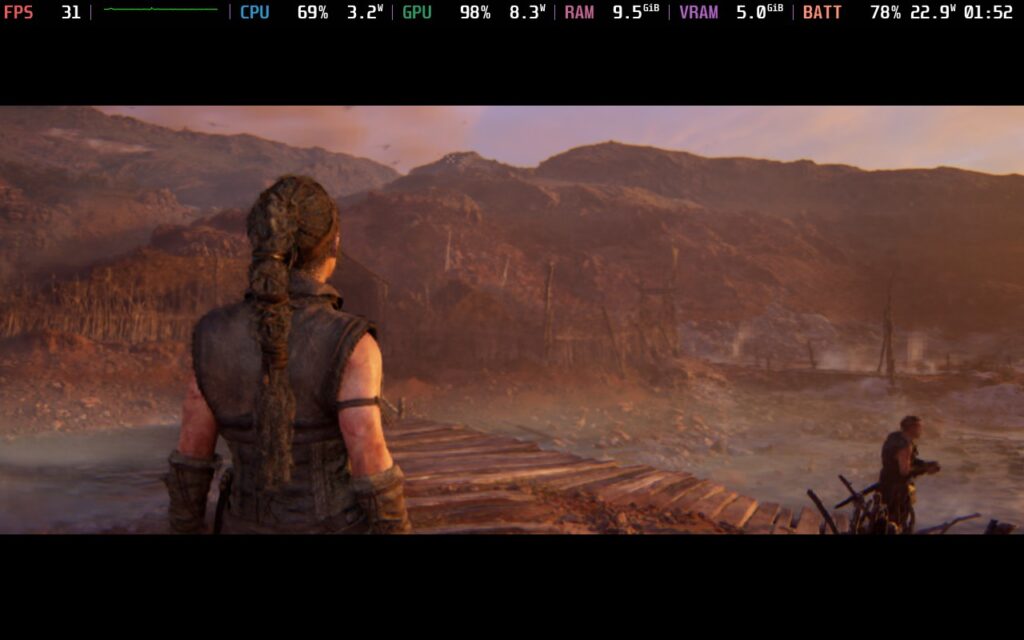 Every The Game Awards 2024 Winner and Nominee Tested on Steam Deck 39 Hellblade2SteamOS36
