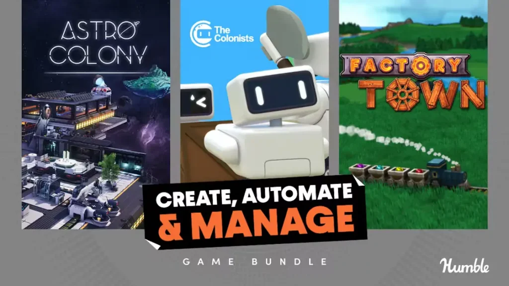 It's Time to Create and Build on Steam Deck in Glorious Bundle 1 HumbleCreateAutomateManageBundle