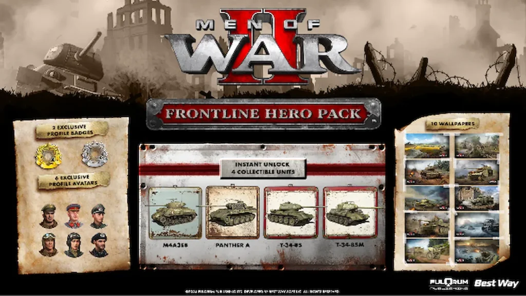 Men of War II Early Adopter DLC and Deluxe Edition Announced 1 MenofWar2FrontlineHero