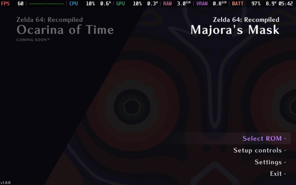 How to Set Up Zelda: Majora's Mask PC Port on Steam Deck 6 Zelda64RecompilerSelectROM