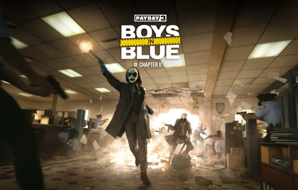 PAYDAY 3 Is Taking First Steps To Be Playable Offline With New Expansion+Update 1 BiB KeyartLogo