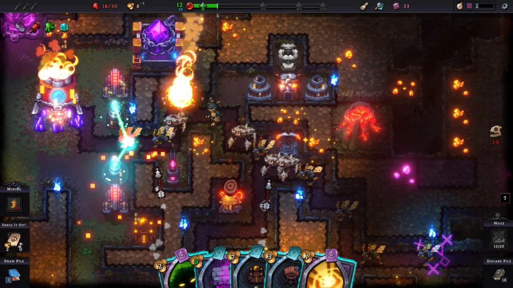 Upcoming Tower Defense/Roguelike 'Drill Keeper' Joins Hooded Horse 1 Drill Keeper Enemy Wav3e