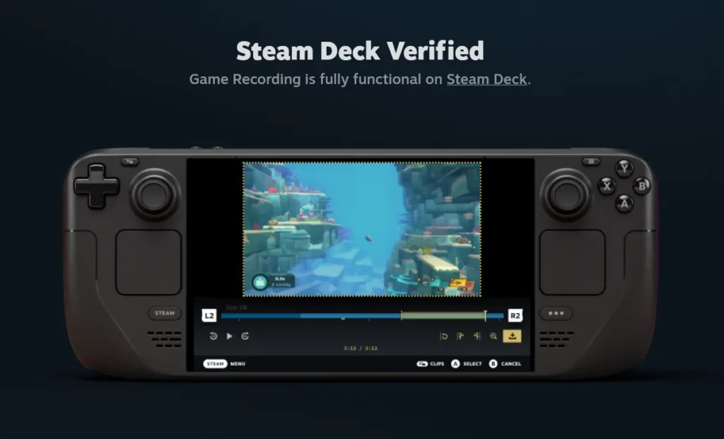 How To Use Game Recording On The Steam Deck - All Features Explained 1 FullSteamDeckGameRecording