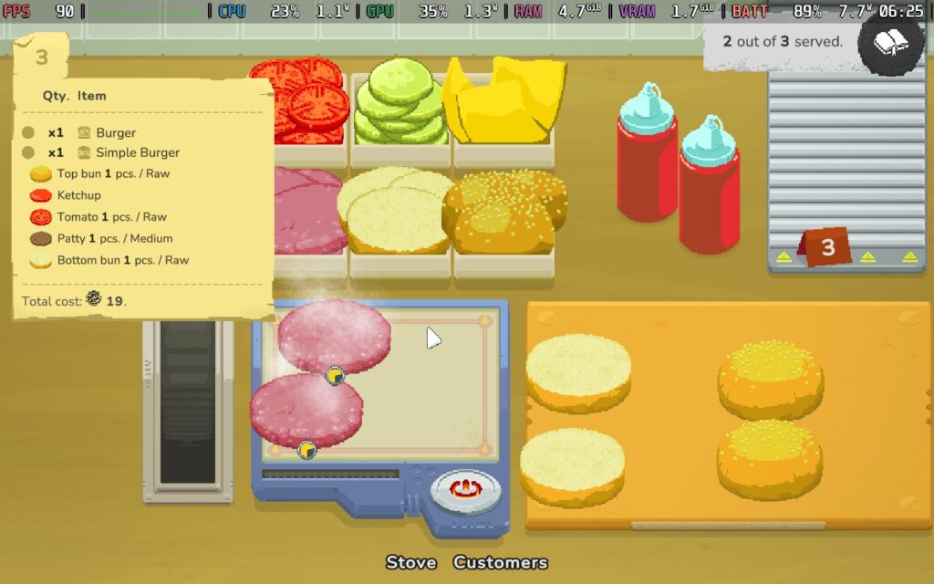 Get Cooking With These Great Steam Deck Deals From Steam Cooking Fest 8 GalaxyBurgerDemo