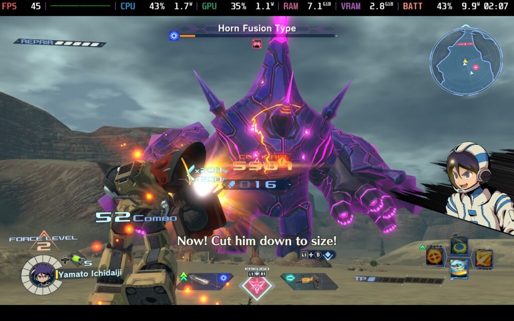 Megaton Musashi W: Wired 1 MegatonMusashiWWired 9