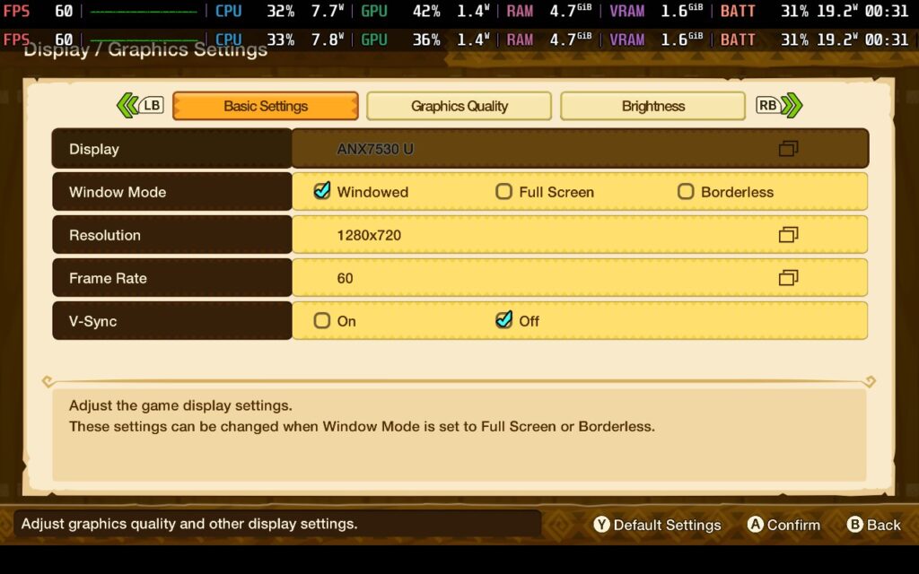 Monster Hunter Stories 5 MonsterHunterStoriesSettings1
