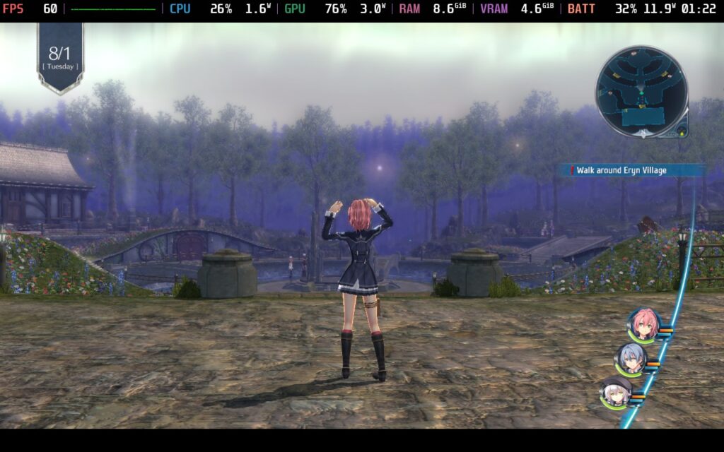 How All of Falcom's Trails Games Run on Steam Deck 9 TrainsofColdSteel41