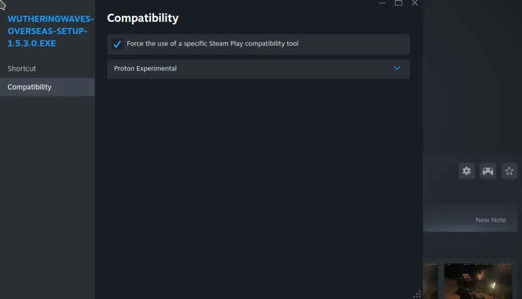 How to Install and Play Wuthering Waves on the Steam Deck 2 forceWutheringWavesProtonExperimental