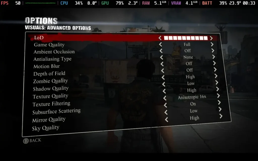 Every Dead Rising Game Tested on the Steam Deck 14 DR3SteamDeckSettings