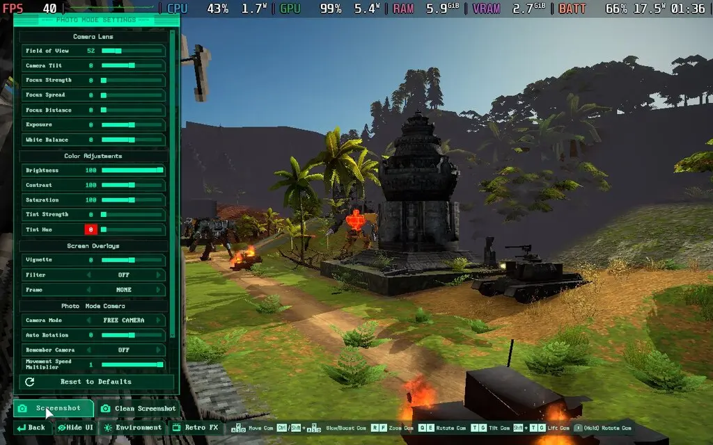 Retro Robots Rampage - Kriegsfront Tactics Demo on Steam Deck 4 KFTacticsScreen1