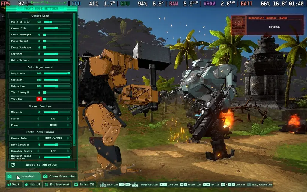 Retro Robots Rampage - Kriegsfront Tactics Demo on Steam Deck 5 KFTacticsScreen2