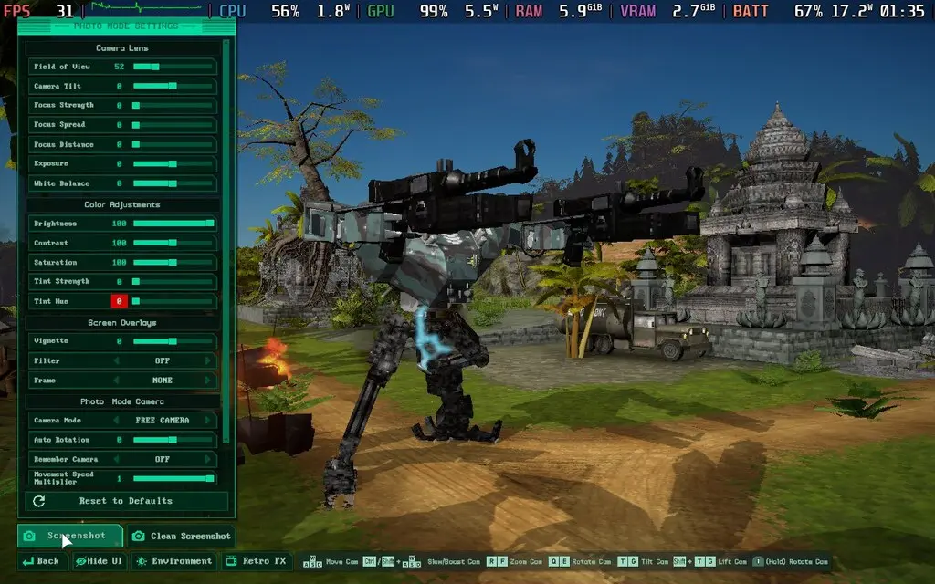 Retro Robots Rampage - Kriegsfront Tactics Demo on Steam Deck 6 KFTacticsScreen3