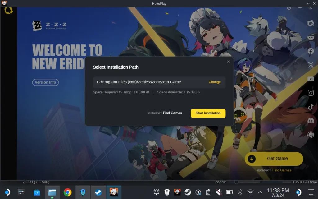 How to Play Zenless Zone Zero on the Steam Deck 5 ZenlessZoneZeroNewInstall2