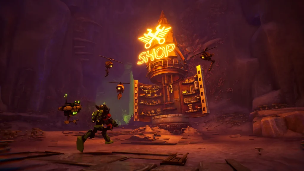 AkimBot Explodes onto Steam: Dive into Retro-Inspired 3D Action Today! 3 AkimbotScreen3