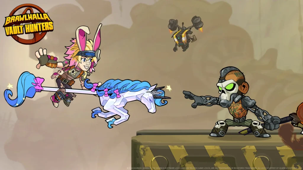Brawlhalla's Vault Hunters Event Brings Borderlands Characters to Ubisoft's 2D Fighter 1 BrawlhallaVaultHunters1