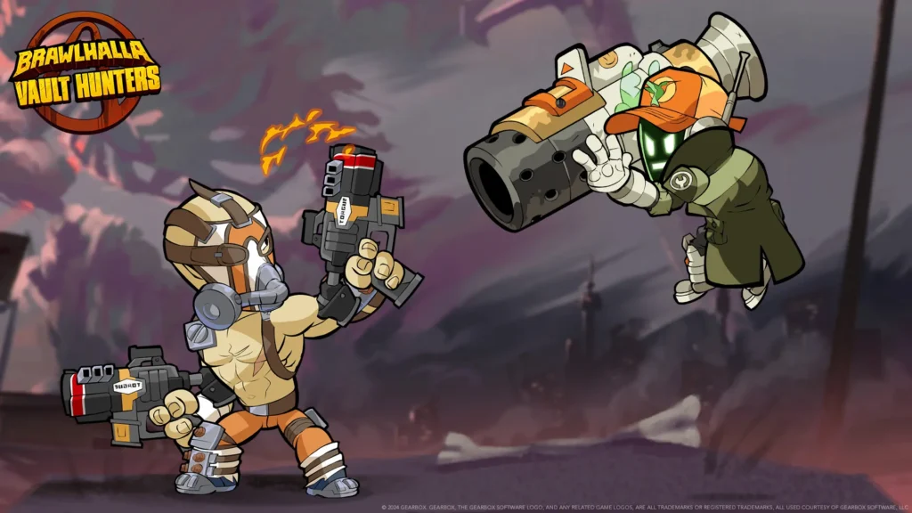 Brawlhalla's Vault Hunters Event Brings Borderlands Characters to Ubisoft's 2D Fighter 3 BrawlhallaVaultHunters3