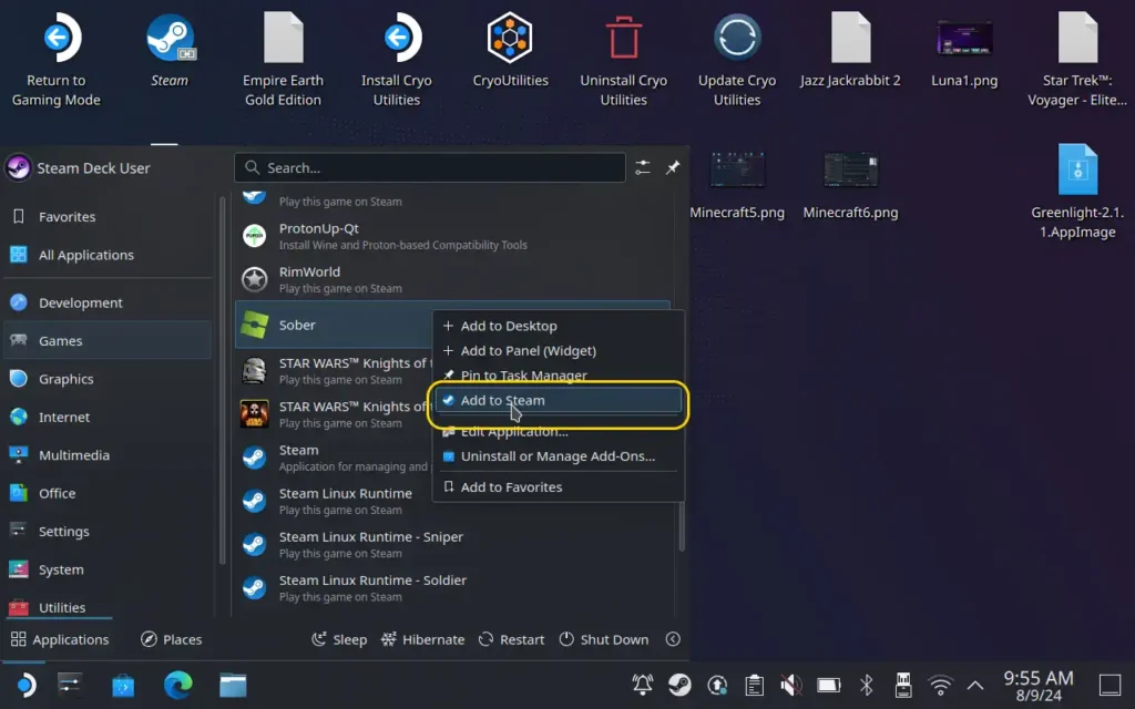 How to Play Roblox on Steam Deck Using Sober 9 Roblox11