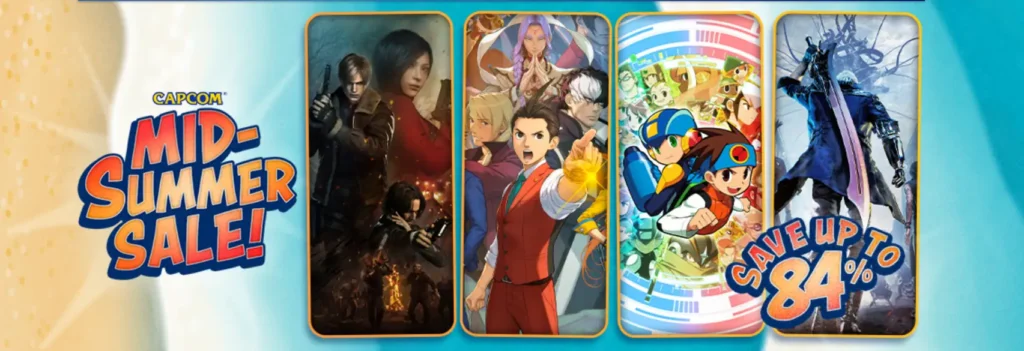 Steam Has Amazing Steam Deck Game Sales This Weekend - 8/2/24 1 Screenshot 2024 08 02 at 06 26 27 Capcom Mid Summer Sale