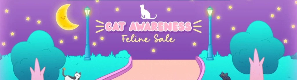 QuakeCon Leads This Week's Steam Sales With Great Steam Deck Games - 8/9/24 6 Screenshot 2024 08 09 at 05 31 43 Cat Awareness Feline Sale 2024
