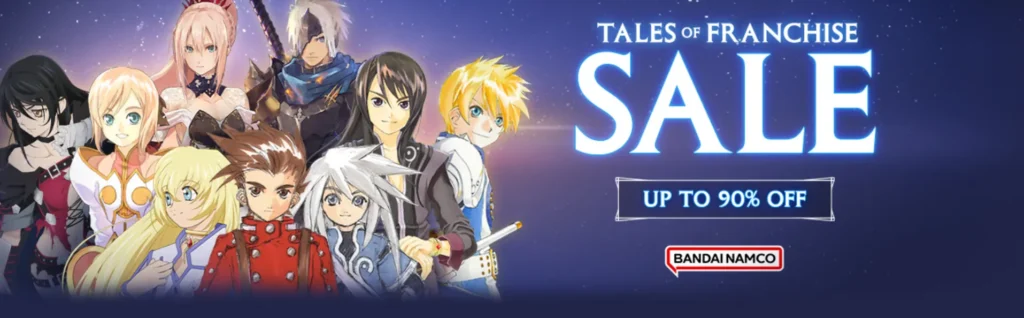 This Week of Steam Sales Has Great Franchises On Sale For Steam Deck 2 Screenshot 2024 08 31 at 09 50 47 Tales of Franchise Sale 2024