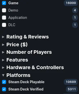 We Now Have 16,000 Steam Deck Verified/Playable Games To Play Through 1 SteamDeck16000VerifiedPlayableGames