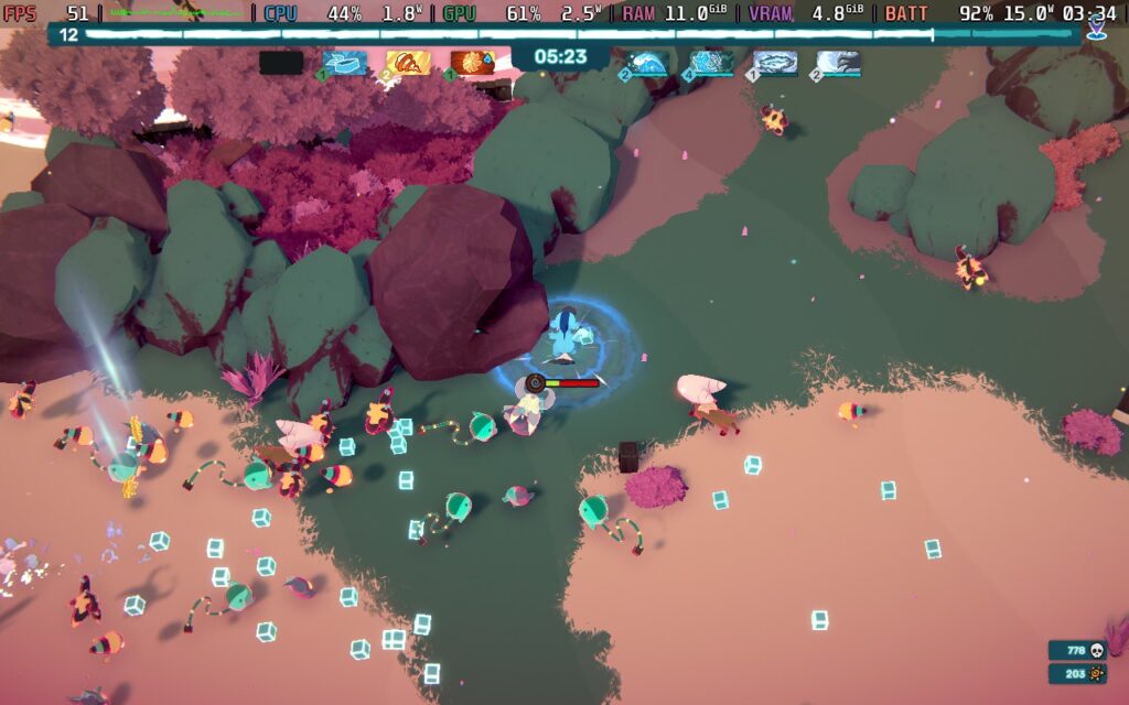 Temtem Swarm May Be the Best Survivors-Like Game for Steam Deck 1 TemtemSwarmPlaytest1