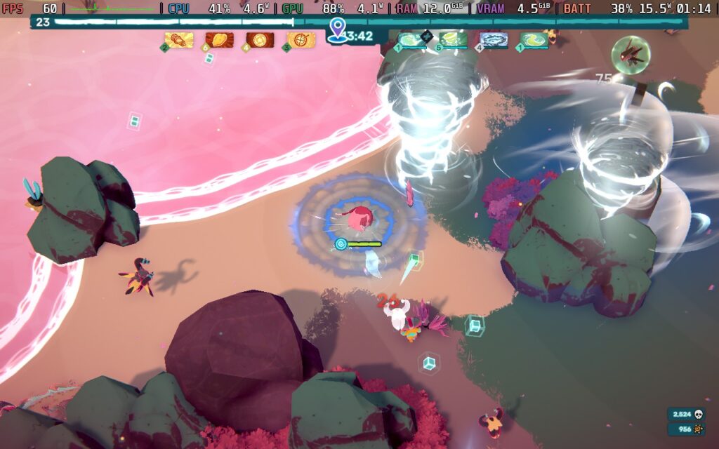 Temtem Swarm May Be the Best Survivors-Like Game for Steam Deck 5 TemtemSwarmPlaytest10